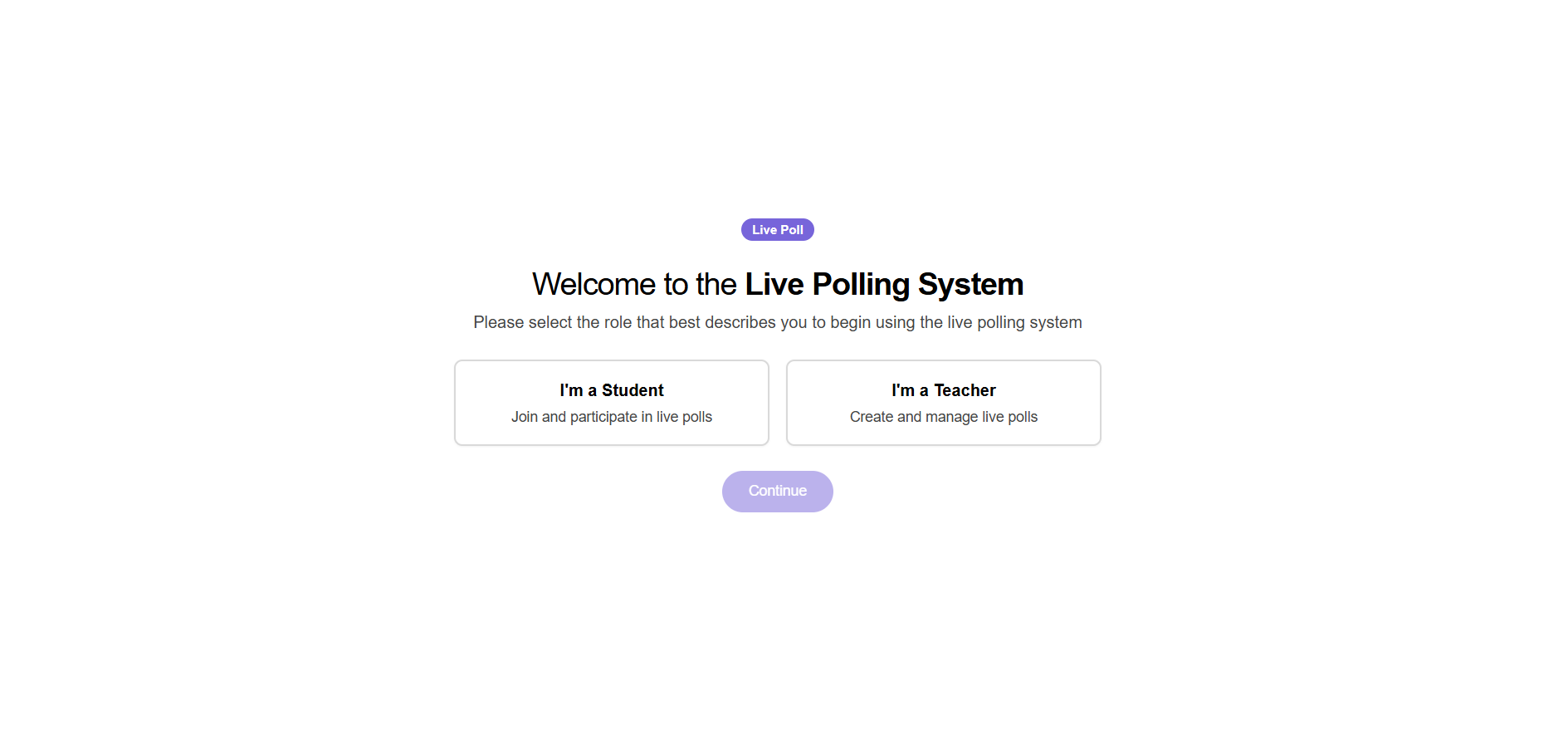 My Poll